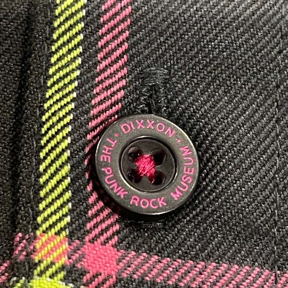 Dixxon Flannel x Punk Rock Museum Men Size 2XL Collab Plaid Button Shirt NEW - Picture 6 of 11